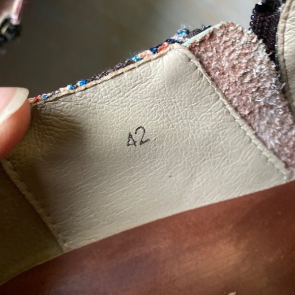 Socofy Leather Shoes Clogs Sz 42 (10-11) BEAUTIFUL detail and COMFY! - Picture 8 of 10